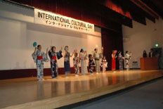 留学生及び日本人による日本舞踊