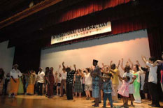 アフリカ人留学生によるアフリカダンス