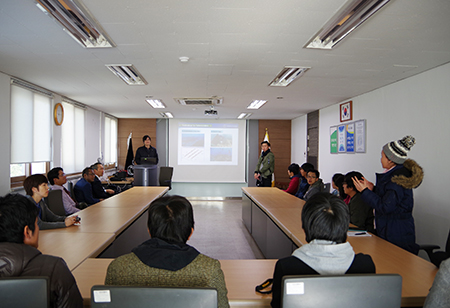 韓国水産管理公団南海支社訪問