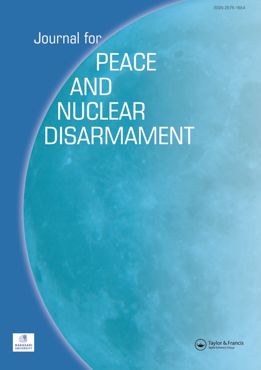 Journal for Peace and Nuclear Disarmament（略称J-PAND、『平和と核軍縮』誌） 第3巻1号