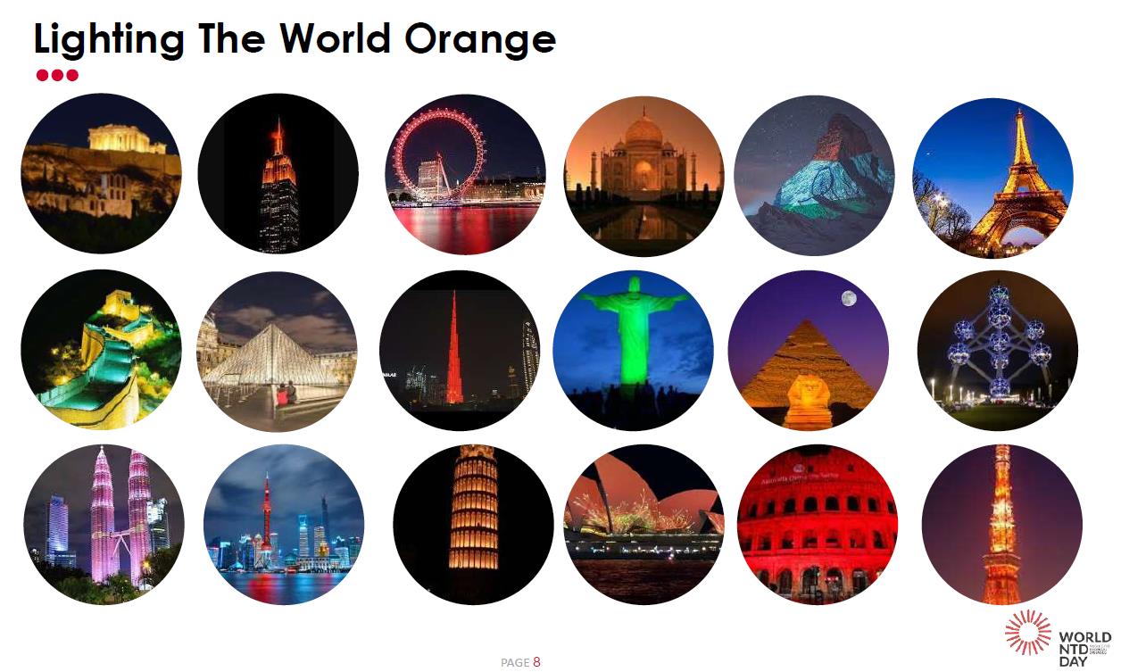 Lighting The World Orange