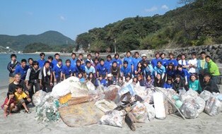 海浜清掃活動