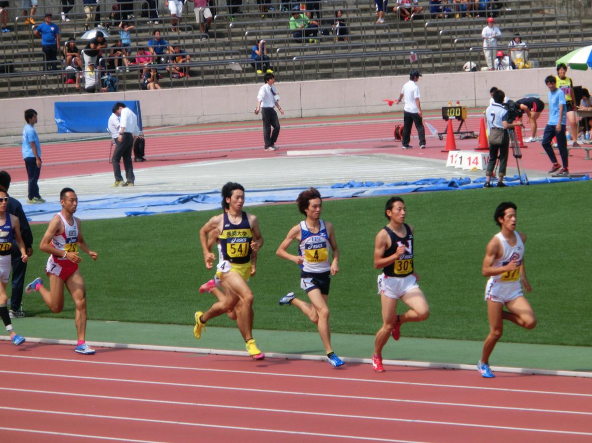 日本学生陸上個人選手権男子800ｍ決勝