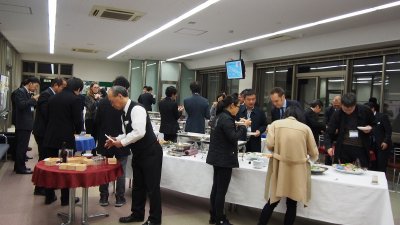 懇親会