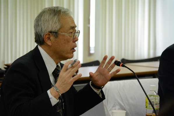 学長と卒業予定者との懇談会