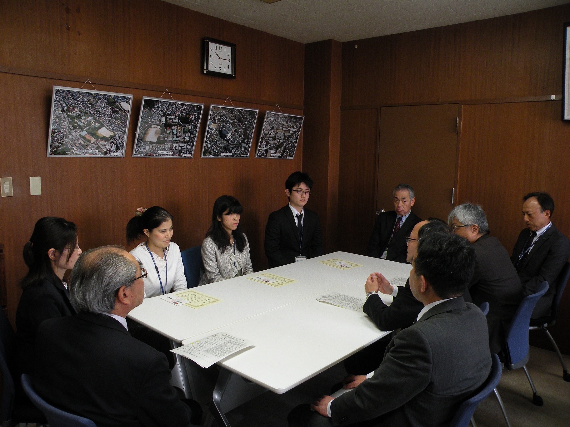 表彰式後の懇談会