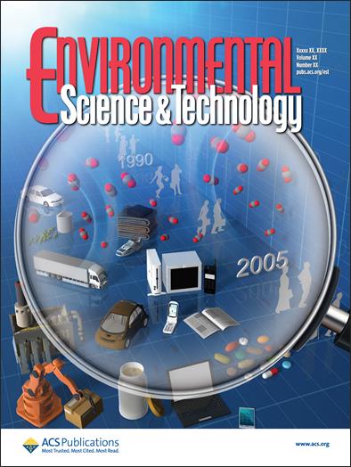 図2：Environmental Science & Technology誌におけるカバーデザイン