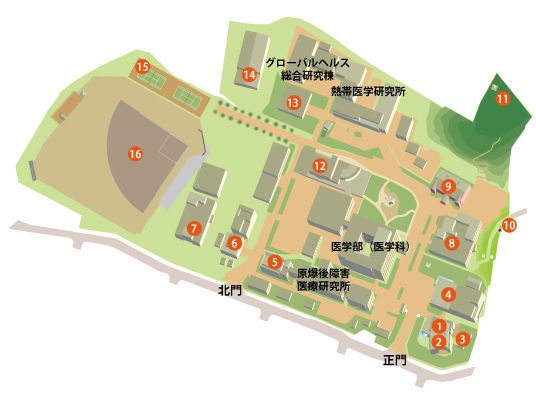 坂本キャンパス1 交通アクセス 長崎大学
