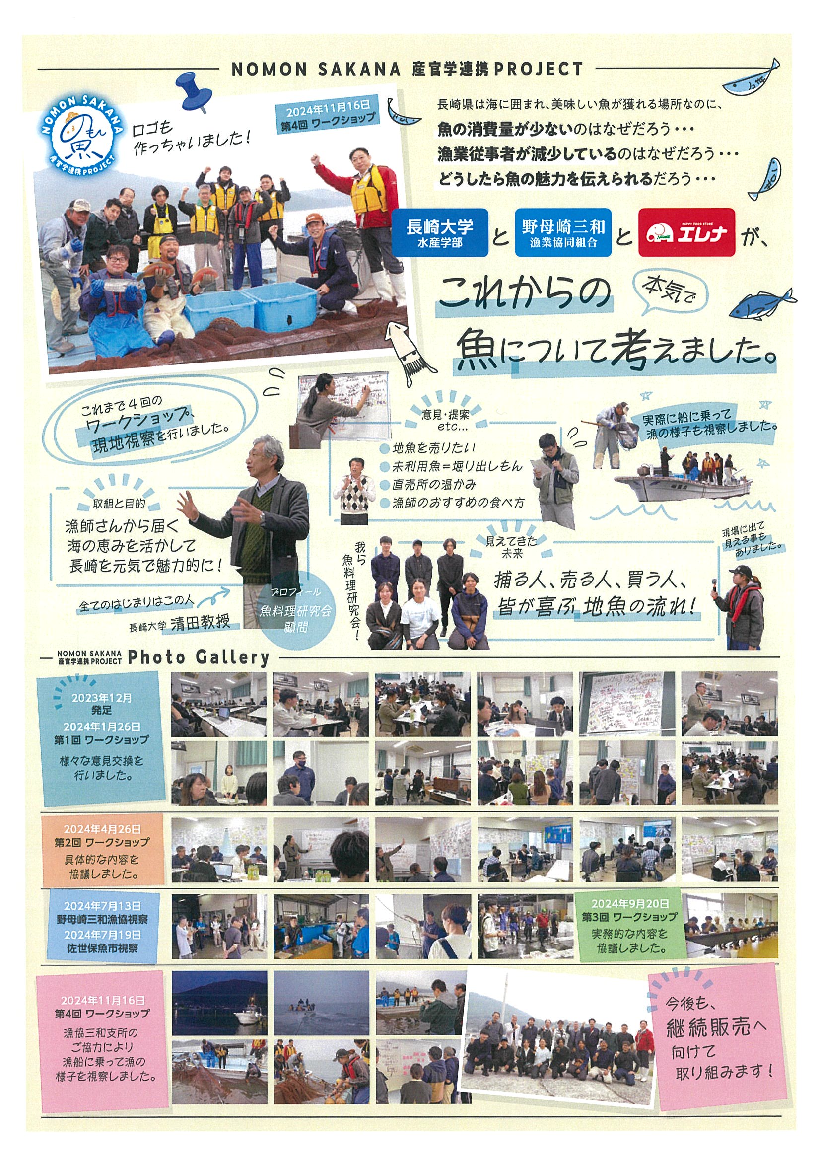 漁師直送　野母ん魚が大集合！チラシ2枚目