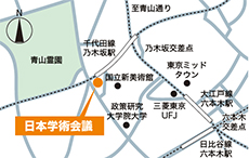 会場の地図