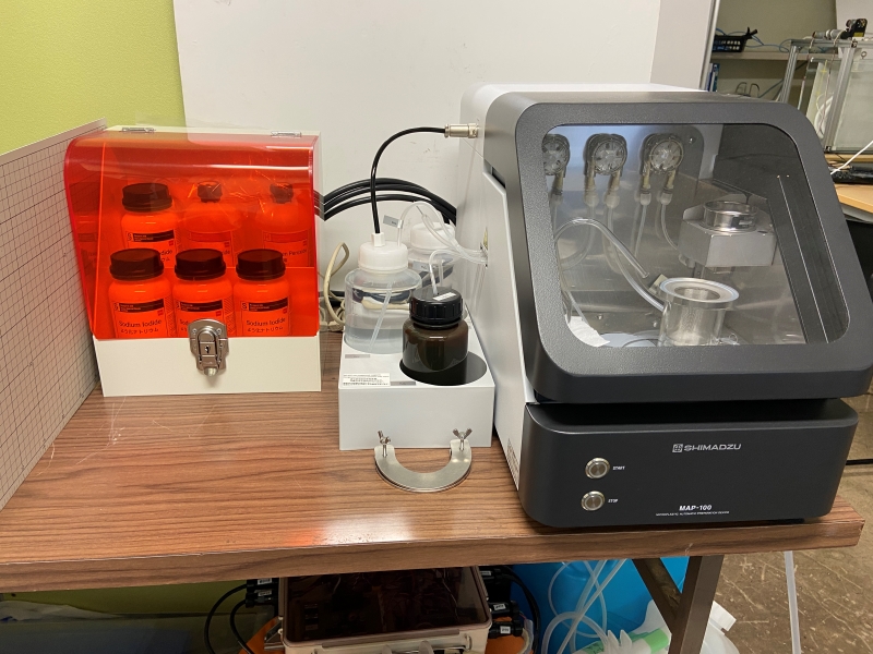 図２.マイクロプラスチック分析器