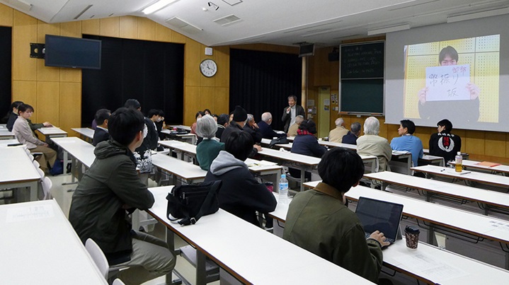 おもしろ長崎弁講座の様子